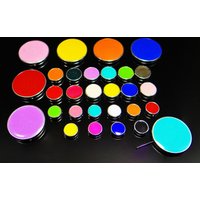 Perlen Rund Acryl Glitzer Perle Spacer Farbauswahl Zwischenperlen, neu von vendor-unknown