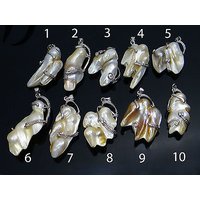 Perlmutt Anhänger mit Collierschlaufe Muschel Muschelkern Perlen Perle, neu Perlmutt Anhänger mit Collierschlaufe Muschel Muschelkern Perlen Perle, neu von vendor-unknown