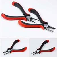 Rundzange Flachzange Seitenschneider Kombizange 2-tlg Set Schmuck Zangen, neu von vendor-unknown