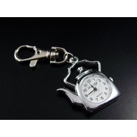 Schlüsselanhänger mit Quarz Uhr Teekanne Schlüssel Anhänger, neu Schlüsselanhänger mit Quarz Uhr Teekanne Schlüssel Anhänger, neu von vendor-unknown