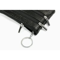 Schlüsseltasche echtes Leder 3 Reißverschlüsse Schlüsselmäppchen Schlüsseletui Schlüsseltasche echtes Leder 3 Reißverschlüsse Schlüsselmäppchen Schlüsseletui von vendor-unknown