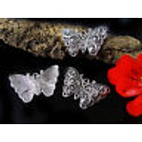 Schmetterling Anhänger 32x30mm 3 Stk. filigran Metallanhänger, A-150 von vendor-unknown