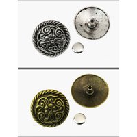 Ziernieten Ø 25 mm 2/5 Stück Nieten Niete, B11 von vendor-unknown