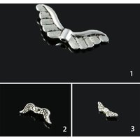 Zwischenperlen, Metall, silberfarben von vendor-unknown
