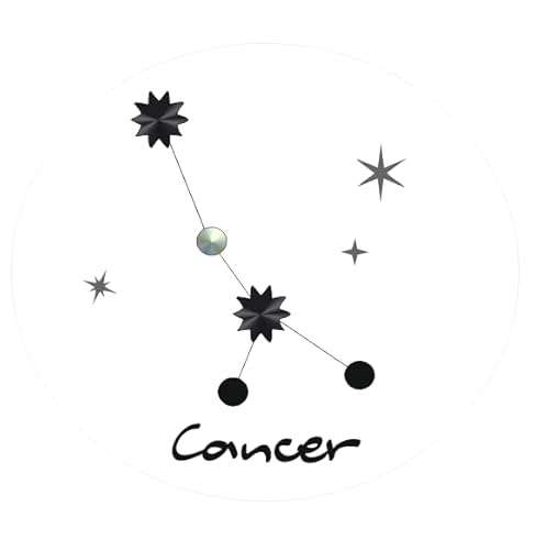 Sternzeichen Horoskop Symbol Aufkleber, Selbstklebend, Dekorativ (RMT11) ((3) Cancer, Krebs 10 x 10 cm) von verkauflade by Chr/Su