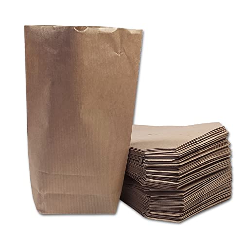 verpacking 1000 Stück | Kreuzbodenbeutel Kraftpapier lebensmittelunbedenklich | verschiedene Größen | mit Kreuzboden | Papiertüten Tüten Bodenbeutel (17 x 26 cm) von verpacking