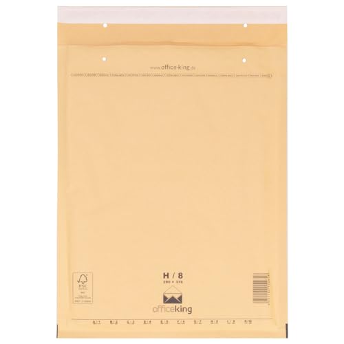 verpacking 100 Luftpolstertaschen Versandtaschen Luftpolsterumschlag H8, Innenmaß: 270 x 360 mm, Braun Versandverpackung Polsterumschläge selbstklebend geeignet für DIN B4 verpacking 100 Luftpolstertaschen Versandtaschen Luftpolsterumschlag H8, Innenmaß: 270 x 360 mm, Braun Versandverpackung Polsterumschläge selbstklebend geeignet für DIN B4 von verpacking