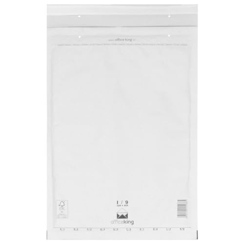 verpacking 50 Luftpolstertaschen Versandtaschen Luftpolsterumschlag I9, Innenmaß: 300 x 445 mm, Weiß Versandverpackung Polsterumschläge selbstklebend geeignet für DIN A3 verpacking 50 Luftpolstertaschen Versandtaschen Luftpolsterumschlag I9, Innenmaß: 300 x 445 mm, Weiß Versandverpackung Polsterumschläge selbstklebend geeignet für DIN A3 von verpacking