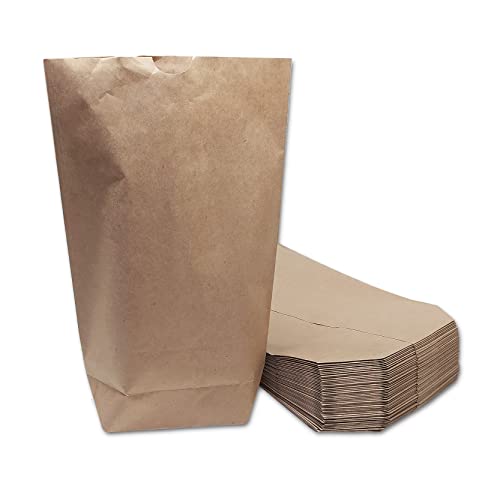 verpacking Kraftpapiertüten 20 x 29 cm Braun mit Kreuzboden 8 cm lebensmittelunbedenklich Papiertüten Tüten Kreuzbodenbeutel (50 Stück) von verpacking