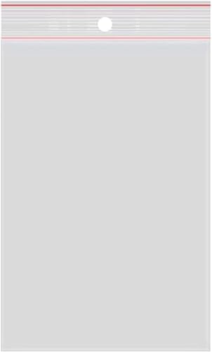 verpacking Druckverschlussbeutel 300 x 400 mm Transparent 50 mµ Polybeutel Zip-Beutel Wiederverschließbare Plastikbeutel Verschlussbeutel (500 Stück) von verpacking