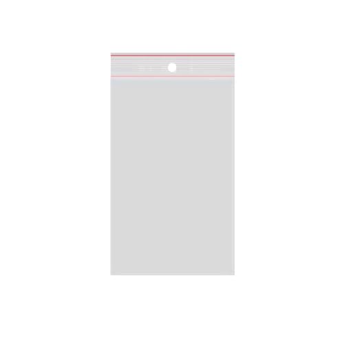 verpacking Druckverschlussbeutel 50 x 70 mm Transparent 50 mµ Polybeutel Zip-Beutel Wiederverschließbare Plastikbeutel Verschlussbeutel (3000 Stück) von verpacking