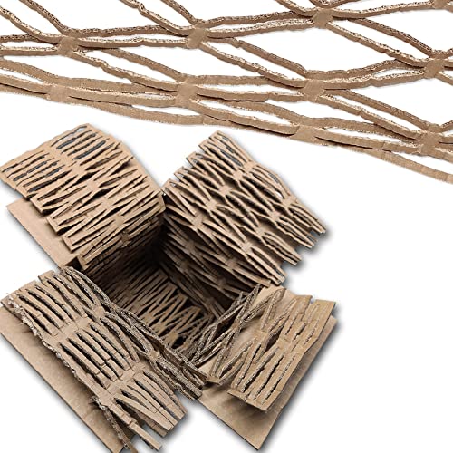 verpacking Füllmaterial Pappe Schredder Polstermatten Verpackungsmaterial | umweltfreundlich | Polstermaterial (125 Liter) von verpacking