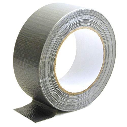 verpacking Gewebeband Panzertape 48,5mm x 50m (1 Rolle, Silber) Gewebeklebeband Innen und Au? en hohe Klebekraft Klebeband von verpacking