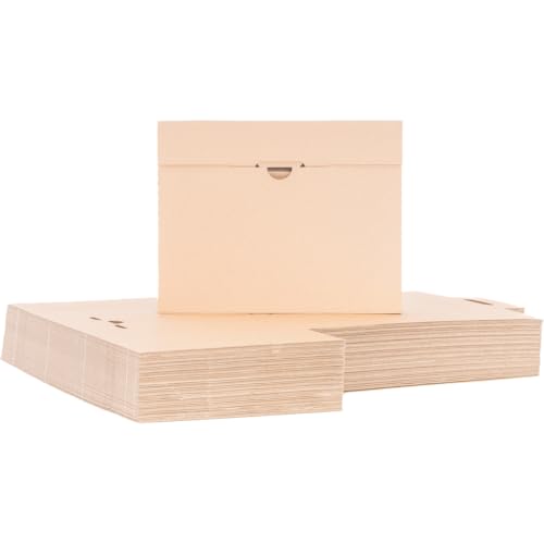 verpacking Kalenderverpackungen 243 x 192 x 15 mm Braun Verpackung KV 1 (Außenmaße 245 x 195 x 20 mm) wiederverschließbare Versandtasche stabil & zuverlässig Präsentationsmappe Großbrief (10 Stück) von verpacking