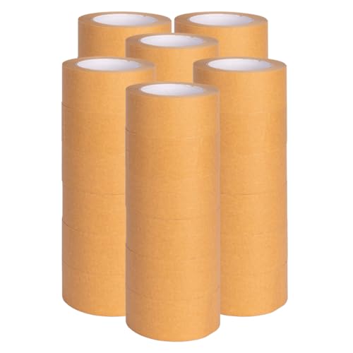verpacking Paketklebeband [Ausführung, Farbe & Stückzahl wählbar] Klebeband umweltschonend Packband Verpackungsklebeband (36, Braun, Papier) von verpacking