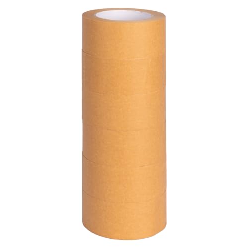 verpacking Paketklebeband [Ausführung, Farbe & Stückzahl wählbar] Klebeband umweltschonend Packband Verpackungsklebeband (6, Braun, Papier) von verpacking