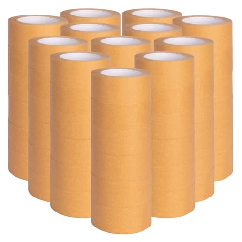 verpacking Paketklebeband [Ausführung, Farbe & Stückzahl wählbar] Klebeband umweltschonend Packband Verpackungsklebeband (72, Braun, Papier) von verpacking