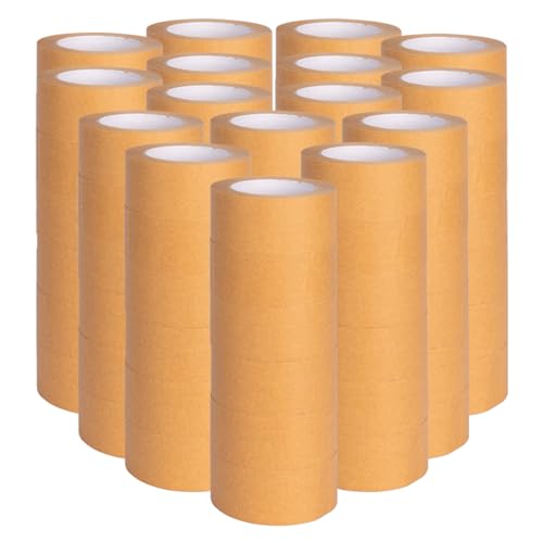 verpacking Paketklebeband [Ausführung, Farbe & Stückzahl wählbar] Klebeband umweltschonend Packband Verpackungsklebeband (96, Braun, Papier) von verpacking