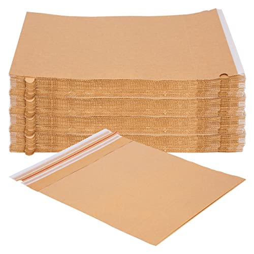 verpacking Versandbeutel aus Kraftpapier 120 g/m² wiederverschließbar 34 x 37 cm Versandtasche Warensendung (250 Stück) von verpacking