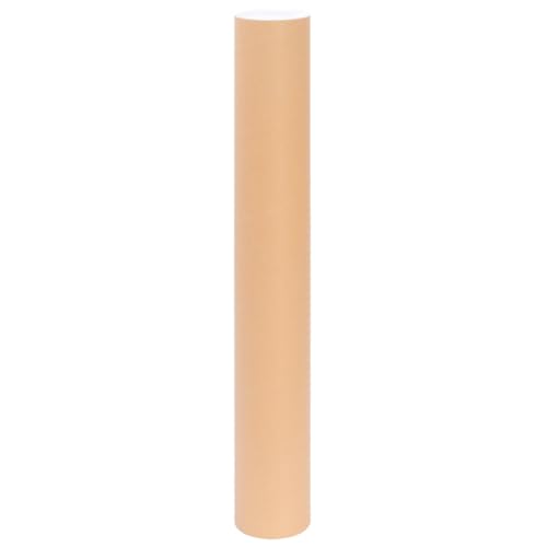 verpacking Versandolle 750 x 100 mm rund Braun [Ausführung & Stückzahl wählbar] Versandhülse Versandkarton Faltkarton 1 Stück von verpacking