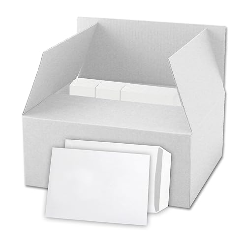 versando 500x C5 Versandtaschen ohne Fenster 162mm x 229 mm Briefumschläge selbstklebend weiß von versando