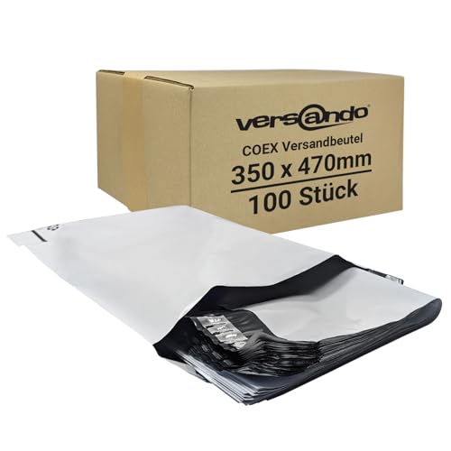 versando Folien Versandbeutel Versandtaschen blickdicht Folie Plastik selbstklebend 35 x47 cm - 100 Stück versando Folien Versandbeutel Versandtaschen blickdicht Folie Plastik selbstklebend 35 x47 cm - 100 Stück von versando