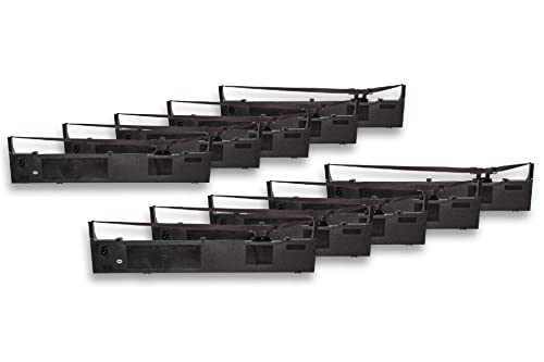 vhbw 10x Farbband Nylonband Tintenband Nadeldrucker Epson LQ 2170, LQ 2180, LQ 2190, LQ 2190 N Ersatz für C13S015086, S015086. vhbw 10x Farbband Nylonband Tintenband Nadeldrucker Epson LQ 2170, LQ 2180, LQ 2190, LQ 2190 N Ersatz für C13S015086, S015086. von vhbw