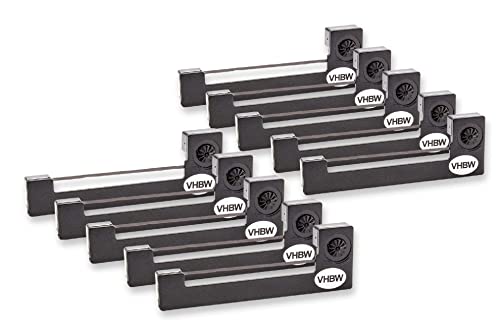 vhbw 10x Farbband Schriftband Ersatz für Epson ERC-05B, ERC-05, ERC-05, C43S015352 für Nadeldrucker, Bondrucker - Schwarz vhbw 10x Farbband Schriftband Ersatz für Epson ERC-05B, ERC-05, ERC-05, C43S015352 für Nadeldrucker, Bondrucker - Schwarz von vhbw