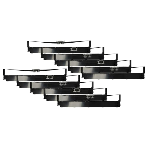 vhbw 10x Farbband Schriftband kompatibel mit OKI Microline ML-5621, ML-5721, ML-5761, ML-5791 Nadeldrucker, Bondrucker - Schwarz vhbw 10x Farbband Schriftband kompatibel mit OKI Microline ML-5621, ML-5721, ML-5761, ML-5791 Nadeldrucker, Bondrucker - Schwarz von vhbw