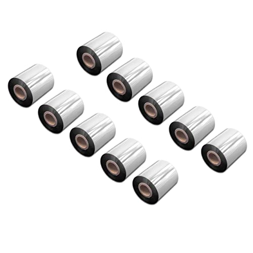 vhbw 10x Thermotransfer-Band kompatibel mit TSC TE310, TE300, TE210, TTP-2410M Drucker Etikettendrucker, Wischfest, 70 mm x 300 m, Wachs Harz Schwarz vhbw 10x Thermotransfer-Band kompatibel mit TSC TE310, TE300, TE210, TTP-2410M Drucker Etikettendrucker, Wischfest, 70 mm x 300 m, Wachs Harz Schwarz von vhbw