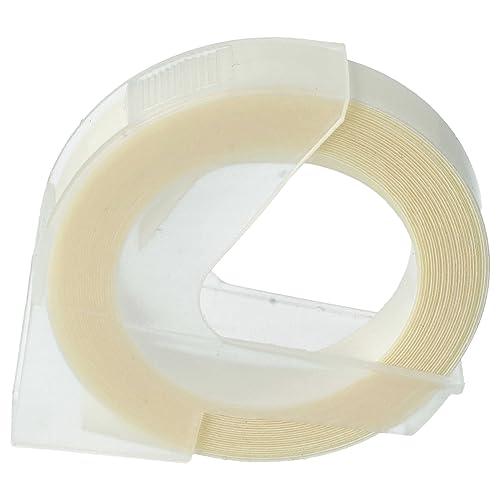 vhbw 1x 3D Prägeband-Schriftband-Kassette kompatibel mit Phomemo E975 Etiketten-Drucker 3m x 9mm Weiß auf Transparent vhbw 1x 3D Prägeband-Schriftband-Kassette kompatibel mit Phomemo E975 Etiketten-Drucker 3m x 9mm Weiß auf Transparent von vhbw