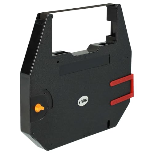 vhbw 1x Farbband Schriftband kompatibel mit Olympia Startype MD, XL 120, XL 110 Nadeldrucker, Bondrucker - Carbonband, Schwarz von vhbw