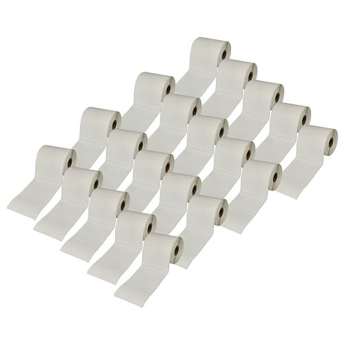 vhbw 20x Etiketten-Rolle 152mm x 102mm (278 Etiketten) kompatibel mit Brother TD-4100N Etiketten-Drucker von vhbw