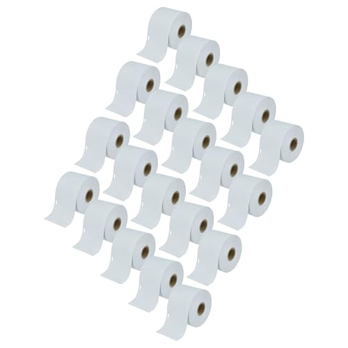 vhbw 20x Etiketten-Rolle 62mm x 106mm (250 Etiketten) kompatibel mit Dymo LabelWriter 450, 400 Twin Turbo, 450 Duo Etiketten-Drucker von vhbw