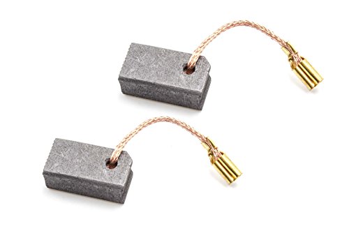 vhbw 2X Kohlebürste 6x9x15 mm Ersatz für Flex 336807 für Elektrowerkzeug von vhbw