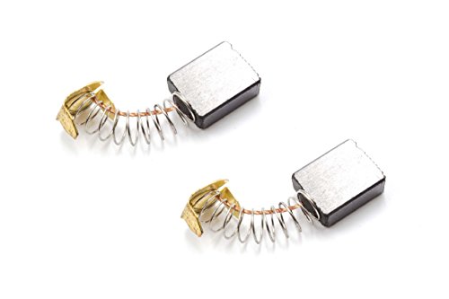 vhbw 2x Kohlebürste Motorkohle Schleifkohle 6,5x13,5x16mm kompatibel mit Makita SR 2600, TW1000 Elektrowerkzeug von vhbw