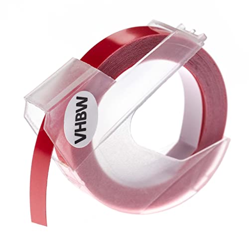 vhbw 3D Prägeband-Schriftband-Kassette Ersatz für Dymo 0898120, S0898120, 520101 für Etiketten-Drucker 3m x 9mm Weiß auf Dunkelrosa vhbw 3D Prägeband-Schriftband-Kassette Ersatz für Dymo 0898120, S0898120, 520101 für Etiketten-Drucker 3m x 9mm Weiß auf Dunkelrosa von vhbw