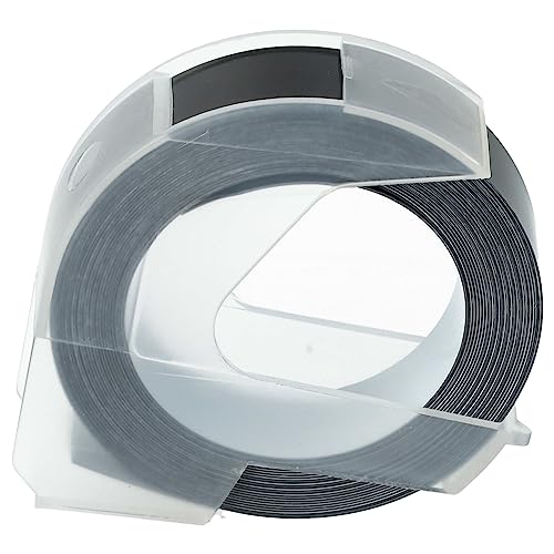 vhbw 3D Prägeband-Schriftband-Kassette Ersatz für Dymo 0898132 für Etiketten-Drucker 12mm Weiß auf Schwarz vhbw 3D Prägeband-Schriftband-Kassette Ersatz für Dymo 0898132 für Etiketten-Drucker 12mm Weiß auf Schwarz von vhbw