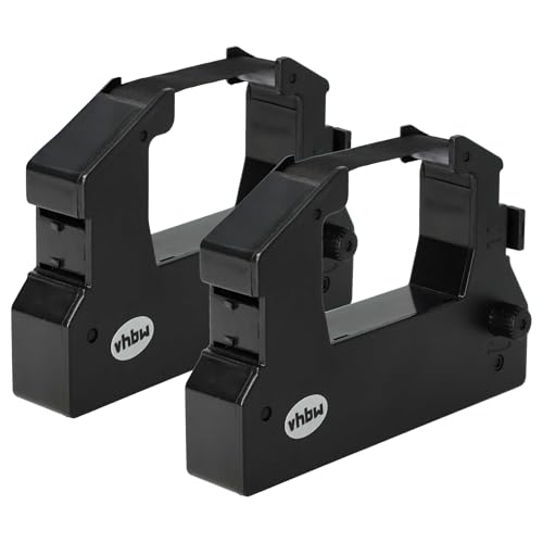 vhbw 3x Farbband Schriftband Ersatz für Epson ERC-28, ERC-28B, C43S015227 für Nadeldrucker, Bondrucker - Schwarz von vhbw