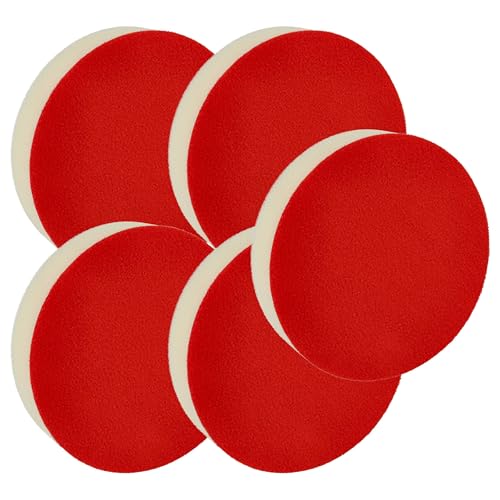 vhbw 5X Polierscheibe, Polierschwamm kompatibel mit Metabo Exzenter- & Schwingschleifer - 13 cm Arbeitsdurchmesser, 14 g, weiß, rot vhbw 5X Polierscheibe, Polierschwamm kompatibel mit Metabo Exzenter- & Schwingschleifer - 13 cm Arbeitsdurchmesser, 14 g, weiß, rot von vhbw