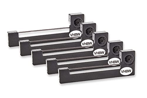 vhbw 5x Farbband Nylonband Tintenband kompatibel mit Nadeldrucker Epson EL 7000, ERC 05, HX 150, HX 160 Ersatz für Epson ERC-05, Epson C43S015352, ERC-05B. vhbw 5x Farbband Nylonband Tintenband kompatibel mit Nadeldrucker Epson EL 7000, ERC 05, HX 150, HX 160 Ersatz für Epson ERC-05, Epson C43S015352, ERC-05B. von vhbw