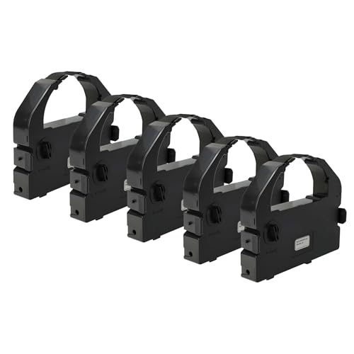 vhbw 5x Farbband Schriftband kompatibel mit Epson EX 80, LQ 1060, LQ 1060 Plus, LQ 2500, LQ 2550, LQ 2550 Plus Color, LQ 670 Nadeldrucker, Bondrucker - Schwarz vhbw 5x Farbband Schriftband kompatibel mit Epson EX 80, LQ 1060, LQ 1060 Plus, LQ 2500, LQ 2550, LQ 2550 Plus Color, LQ 670 Nadeldrucker, Bondrucker - Schwarz von vhbw