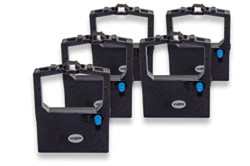 vhbw 5x Farbband Schriftband kompatibel mit OKI Microline ML 280 Series, ML 320 Elite, ML-320, ML 310 Nadeldrucker, Bondrucker - Schwarz vhbw 5x Farbband Schriftband kompatibel mit OKI Microline ML 280 Series, ML 320 Elite, ML-320, ML 310 Nadeldrucker, Bondrucker - Schwarz von vhbw