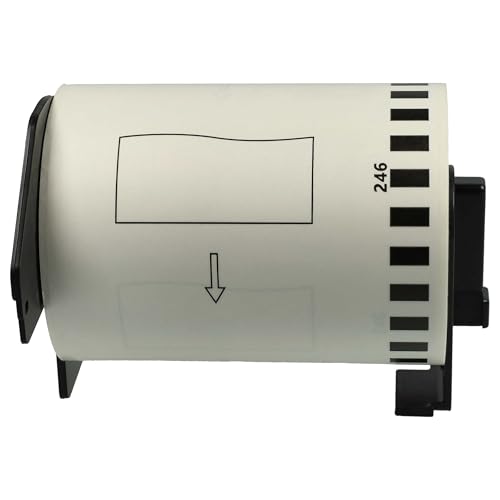 vhbw Etiketten-Rolle 103mm x 30,48m kompatibel mit Brother P-Touch QL 1100 Series, QL 1110, QL 1110 NWB Etiketten-Drucker - Selbstklebend vhbw Etiketten-Rolle 103mm x 30,48m kompatibel mit Brother P-Touch QL 1100 Series, QL 1110, QL 1110 NWB Etiketten-Drucker - Selbstklebend von vhbw