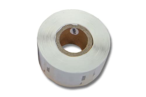vhbw Etiketten-Rolle 12mm x 24mm (1000 Etiketten) kompatibel mit Seiko Smart Label Printer SLP Pro Etiketten-Drucker von vhbw