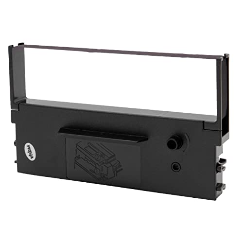 vhbw Farbband Schriftband kompatibel mit Citizen DP 730, DP 750 Nadeldrucker, Bondrucker schwarz von vhbw
