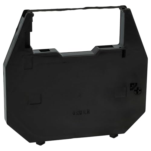 vhbw Farbband Schriftband kompatibel mit Twen 180 Plus, 180DS Plus Nadeldrucker, Bondrucker - Schwarz von vhbw