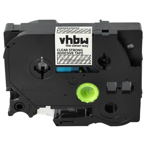 vhbw Schriftband-Kassette Ersatz für Brother TZE-S145 für Etiketten-Drucker 8m x 18mm Weiß auf Transparent, Extra Stark, Laminiert vhbw Schriftband-Kassette Ersatz für Brother TZE-S145 für Etiketten-Drucker 8m x 18mm Weiß auf Transparent, Extra Stark, Laminiert von vhbw