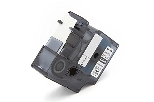 vhbw Schriftband-Kassette Vinyl 19mm kompatibel mit Etikettendrucker Tyco T107M Ersatz für 18445 von vhbw