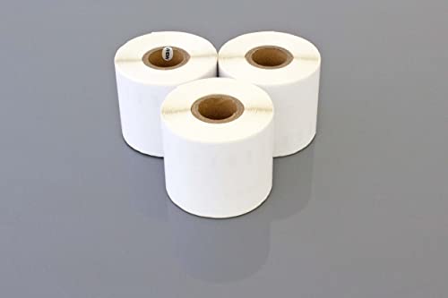 vhbw Set 3x Etiketten-Rolle 59mm x 190mm (110 Etiketten) Ersatz für Dymo 99019 für Etiketten-Drucker von vhbw